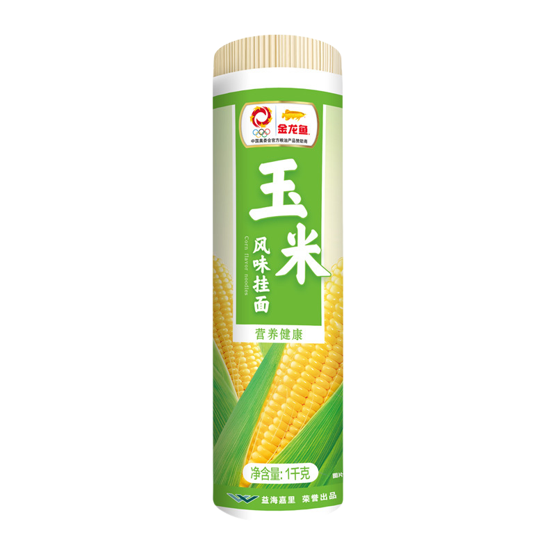 金龙鱼经典纸包系列玉米风味挂面1000G15(纸包筒膜)-2.0